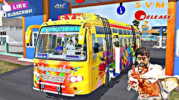 S V M S Bus livery Release | Vanavil Bus Mod | Download Now ♥️
