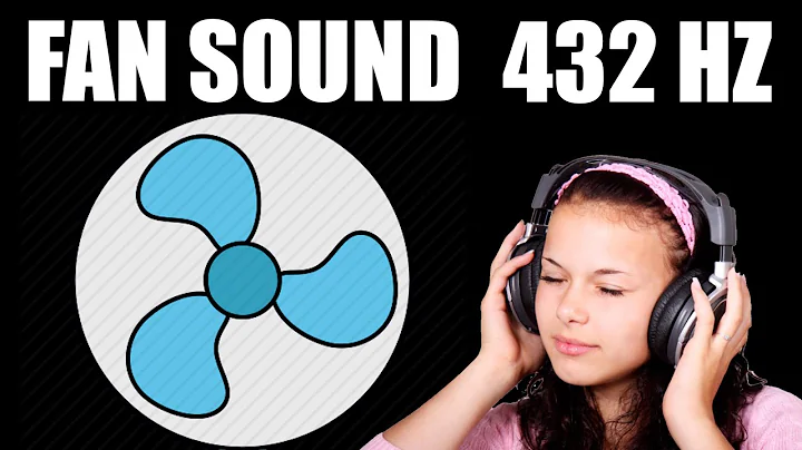 Fan Sound Sleep Frequency 432hz 528hz Black Screen