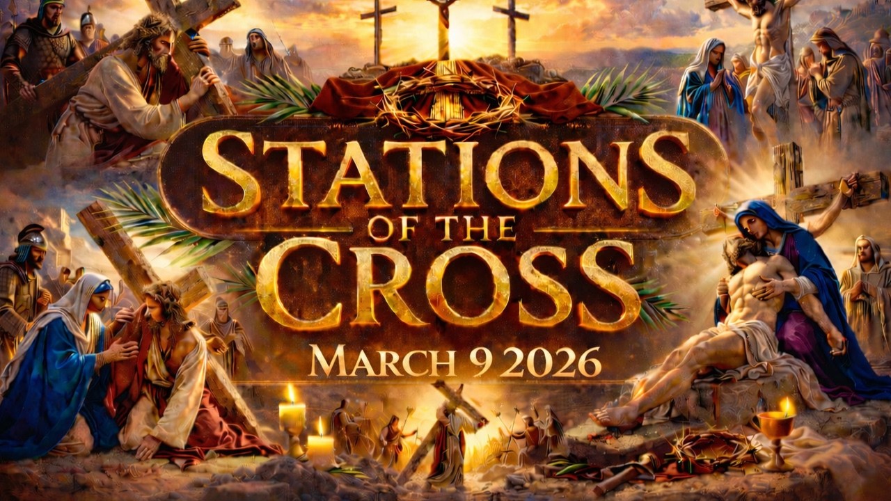 Крестный путь | Станции Крестного пути | 14 станций | Понедельник, 9 марта 2026 г.