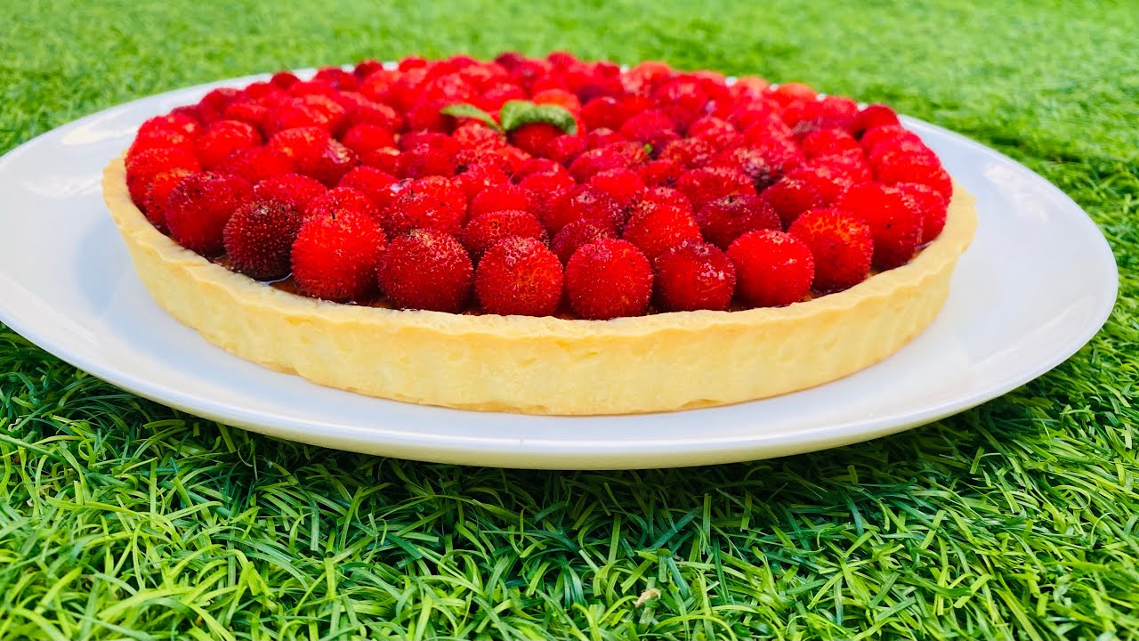 Tarte aux Arbouses 🍂 – Recette Facile & Gourmande | تورتة اللنج