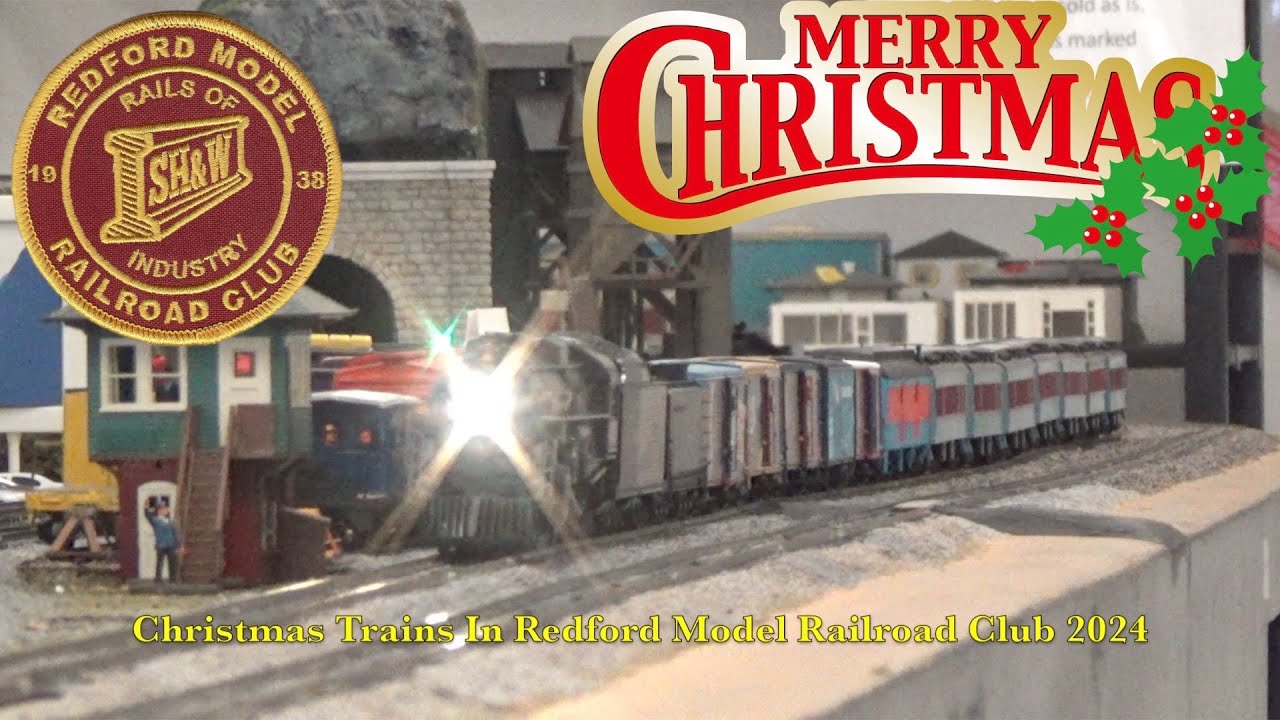 Christmas Trains In Redford Model Railroad Club 2024