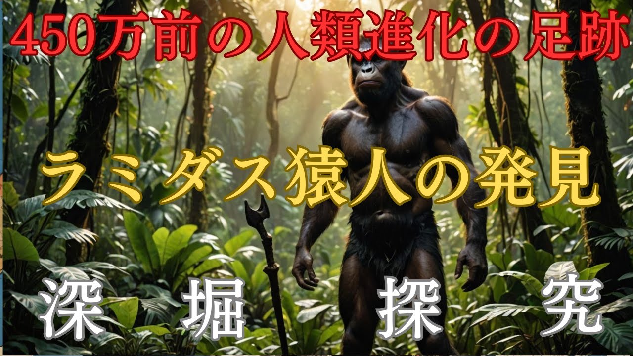 ラミダス猿人と初期人類の生活様式#ラミダス猿人#オルドヴァイ文化#人類の進化#古代の生活 - YouTube