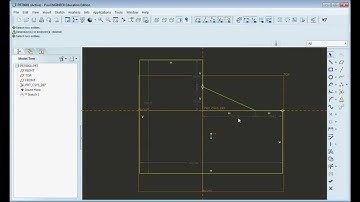 Pro Engineer Sketcher Simplified: Chamfer Tool