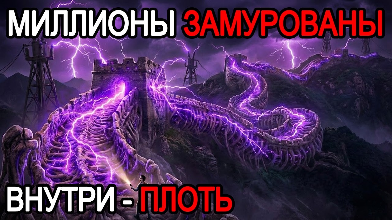 ЦЕПЬ ПИТАНИЯ ЗАМКНУТА! РАСШИФРОВАНЫ ДАННЫЕ О СТРАШНОЙ ТАЙНЕ ВЕЛИКОЙ КИТАЙСКОЙ СТЕНЫ: ЭТО БАТАРЕЯ!