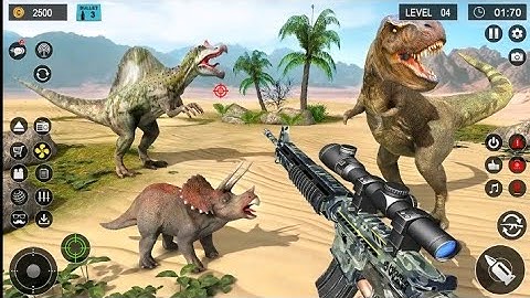 Wild Dino Hunting: Game 3D Dinosaur Games - Android Gameplay #1