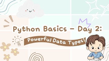 Python Basics Day 2 – Data Types That Make You a Pro!