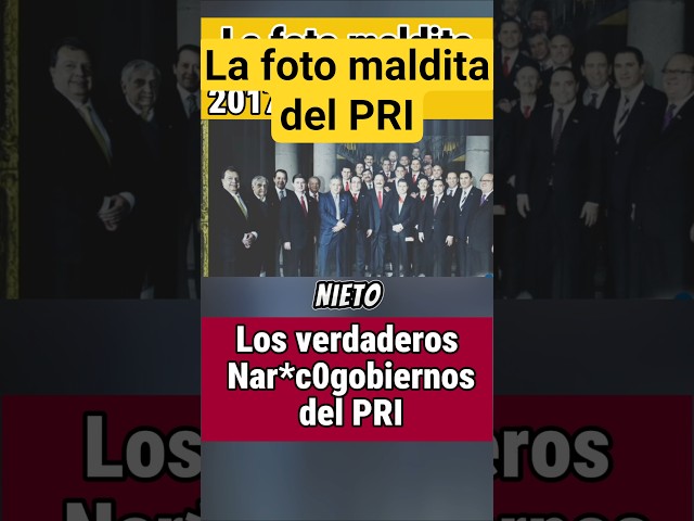Aqui el verdadero Nar*co gobierno del PRI "hacían y deshacían en sus estados" #usa #ultimahora