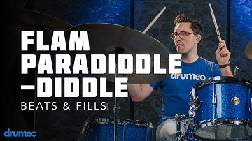How To Play A Flam Paradiddle-Diddle On The Drums - Drum Rudiment Lesson