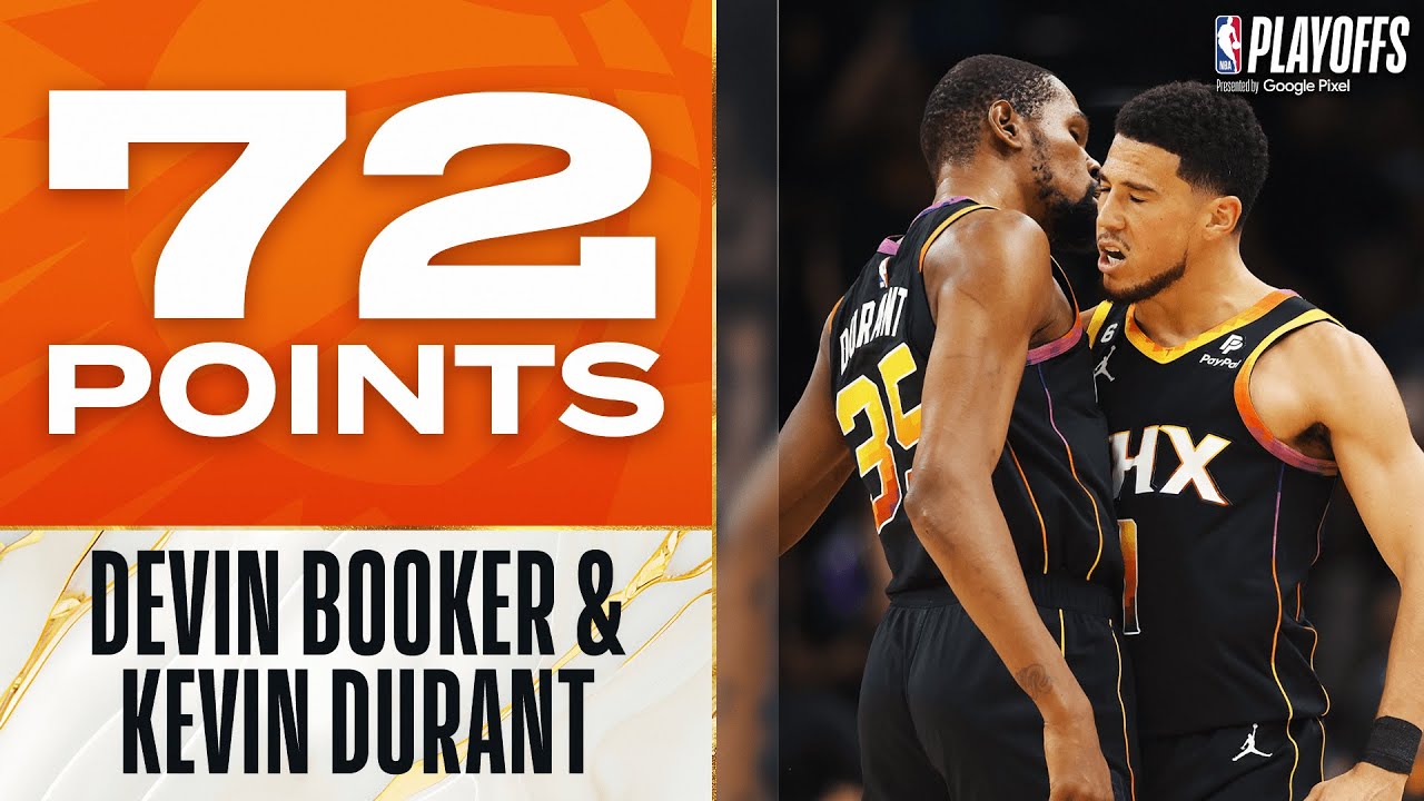Suns' Devin Booker, Kevin Durant combine for 72 points in series ...