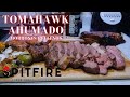 RECETA DE TOMAHAWK AHUMADO ACOMPAÑADO DE MORRONES RELLENOS