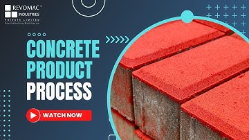 REVOMAC BRICK MACHINE - PRODUCTION PROCESS