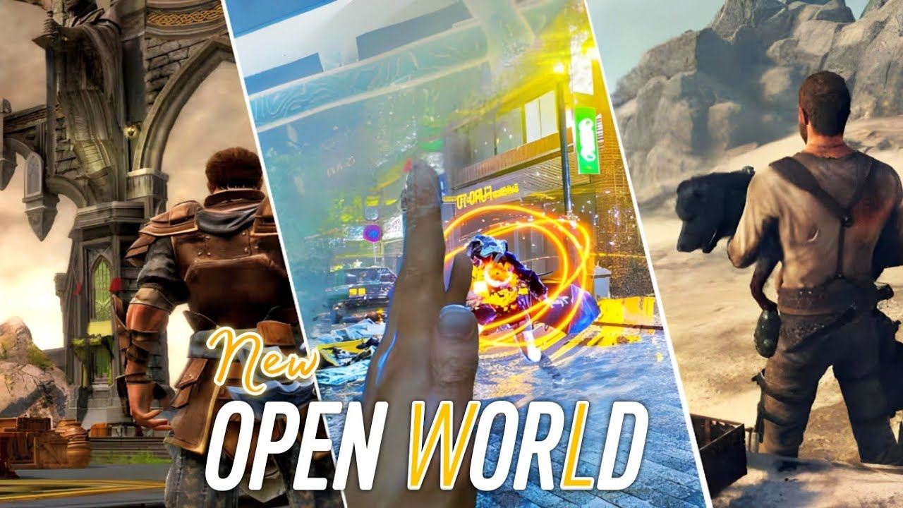10 Epic New OPEN WORLD Games for Mobile You Need to Play in 2024! - YouTube