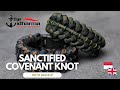 Easy Paracord Tutorial - How To Make Cara Membuat Gelang Sanctified Covenant Knot Bracelet + Buckle