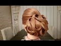Hairstyle tutorial for beginners / تعليم تسريحات الشعر للمبتدئين / een mooie bruidskapsel