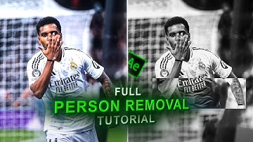 person removal trend tutorial on after effects