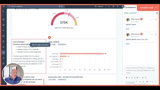 Dashboard comment mode for remote sales management in HubSpot