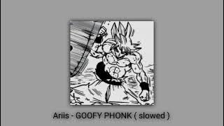 Ariis - GOOFY PHONK ( slowed   Goku rage )🔥