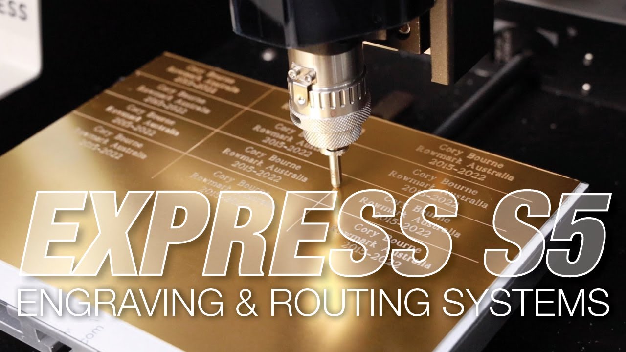 Vision S5 Express Engraver