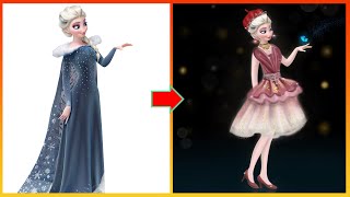 Frozen: Elsa Frozen Glow Up - Disney Princesses Transformation