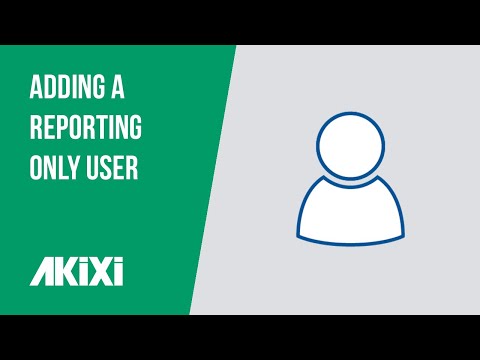 Adding a Reporting Only User