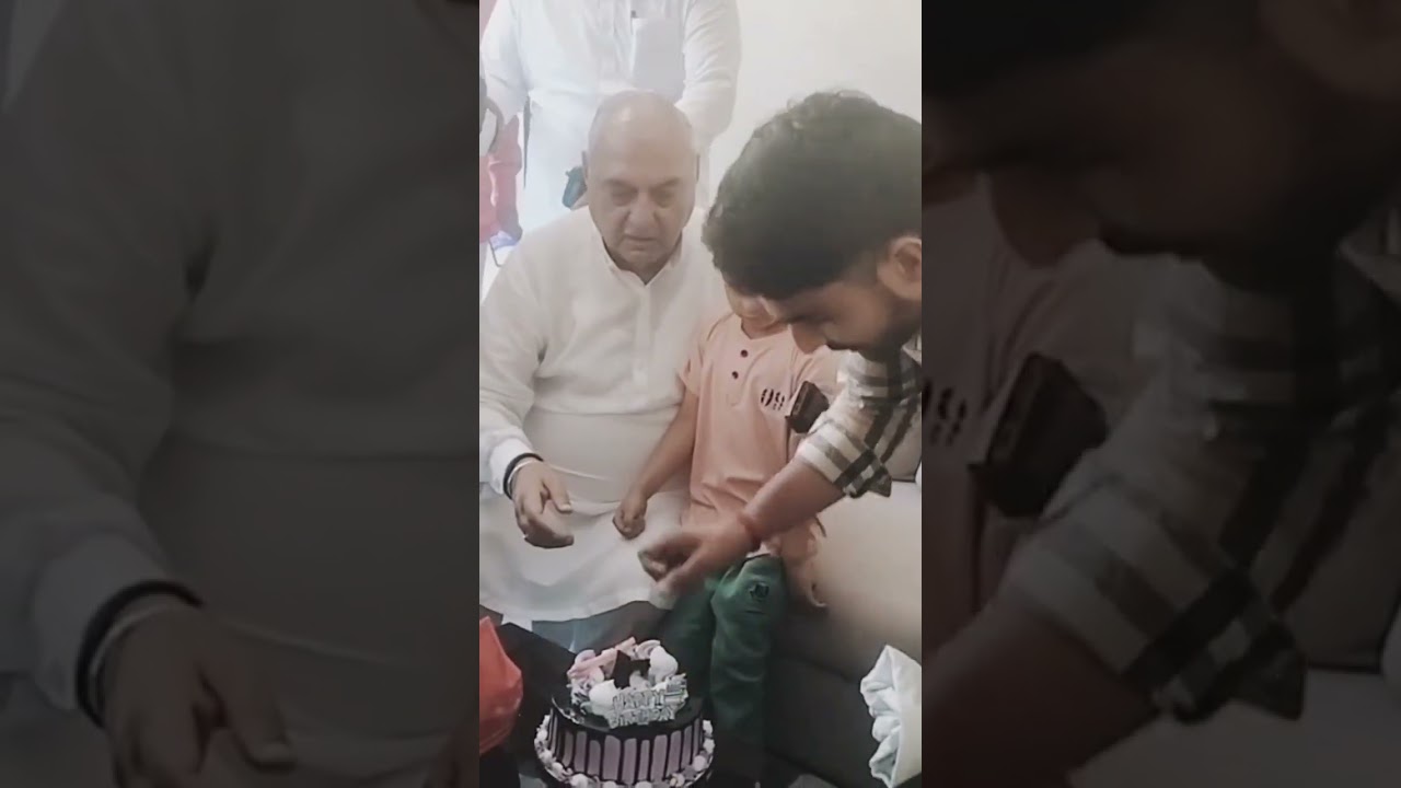 cm shab haryana  CMO haryana cm House Delhi birthday celebration hooda shab ji 🙏😊