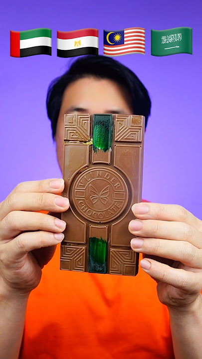 MAKAN COKLAT DUBAI DARI BERBAGAI NEGARA
