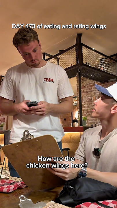Rating wings from The Chicken Bar in Amsterdam