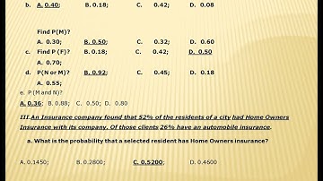 Probability Assignment Help