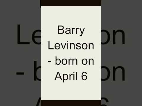 Video: Barry Levinson: regisseur, producent, scenarioschrijver