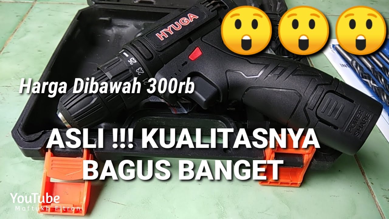 BOR BATREY HYUGA Harga Murah Kualitas Terjamin||Bongkar Pasang Batrai Bor HYUGA Type 13vf Dan 12vf