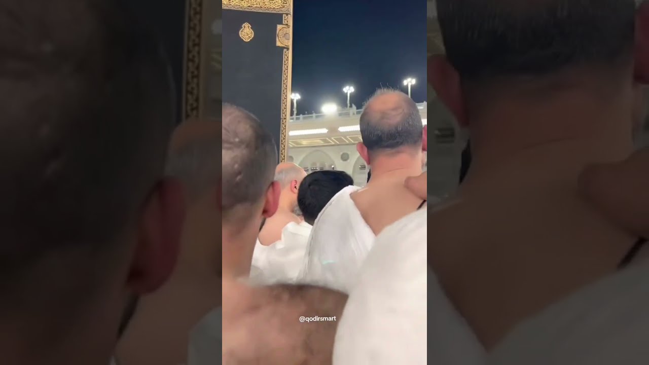 Tawaf di Ka'bah ربنا اتنا في الدنيا حسنة وفي الاخرة حسنة وقنا عذاب النار  #tawaf #baitullah #umroh