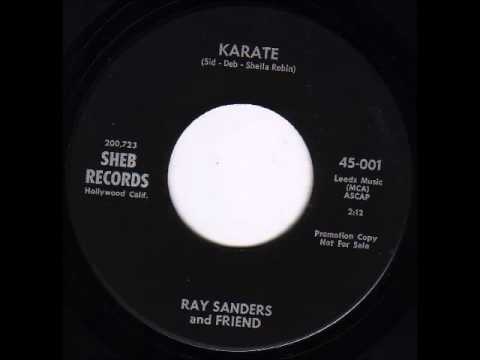 Ray Sanders and Friend   Karate