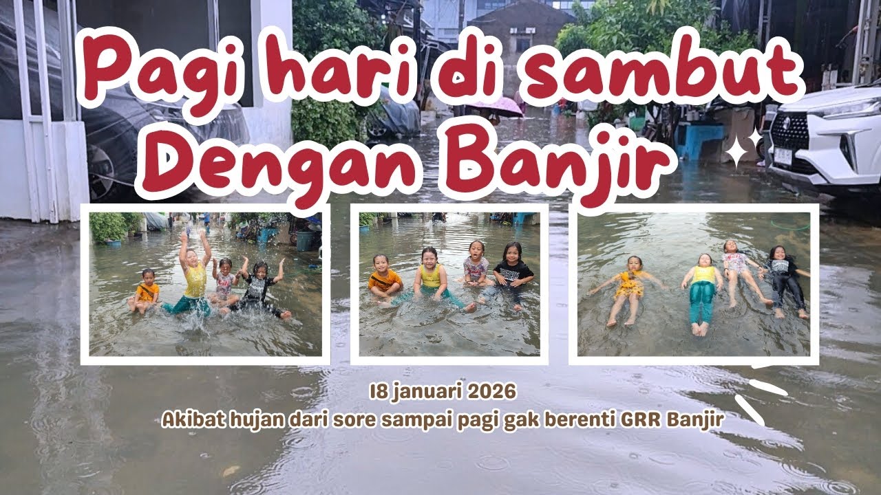 Ratu Kanzia || Al abqary || pagi hari di sambut dengan banjir || ujan semaleman