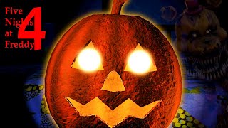 Five Nights At Freddy's 4: Halloween Edition - Gameplay #3 BLIND MODE CHALLENGE