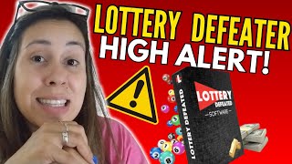 LOTTERY DEFEATER - ((⛔❌HIGH ALERT!❌⛔)) - Lottery Defeater Software Reviews - Lottery Defeater System