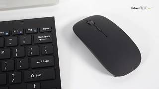 GPCT2104 - Wireless Keyboard and Mouse Combo 2.4GHz Ultra Thin Silent USB Receiver