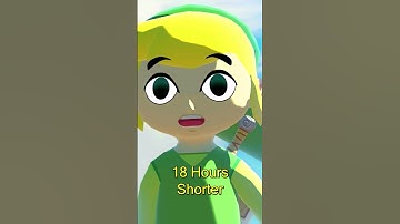 Why Wind Waker HD is 18 HOURS SHORTER than the Original!   #legendofzelda #nintendo #gamecube