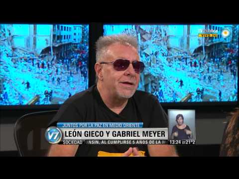 canal 7: León Gieco y Gabriel Meyer juntos por la paz