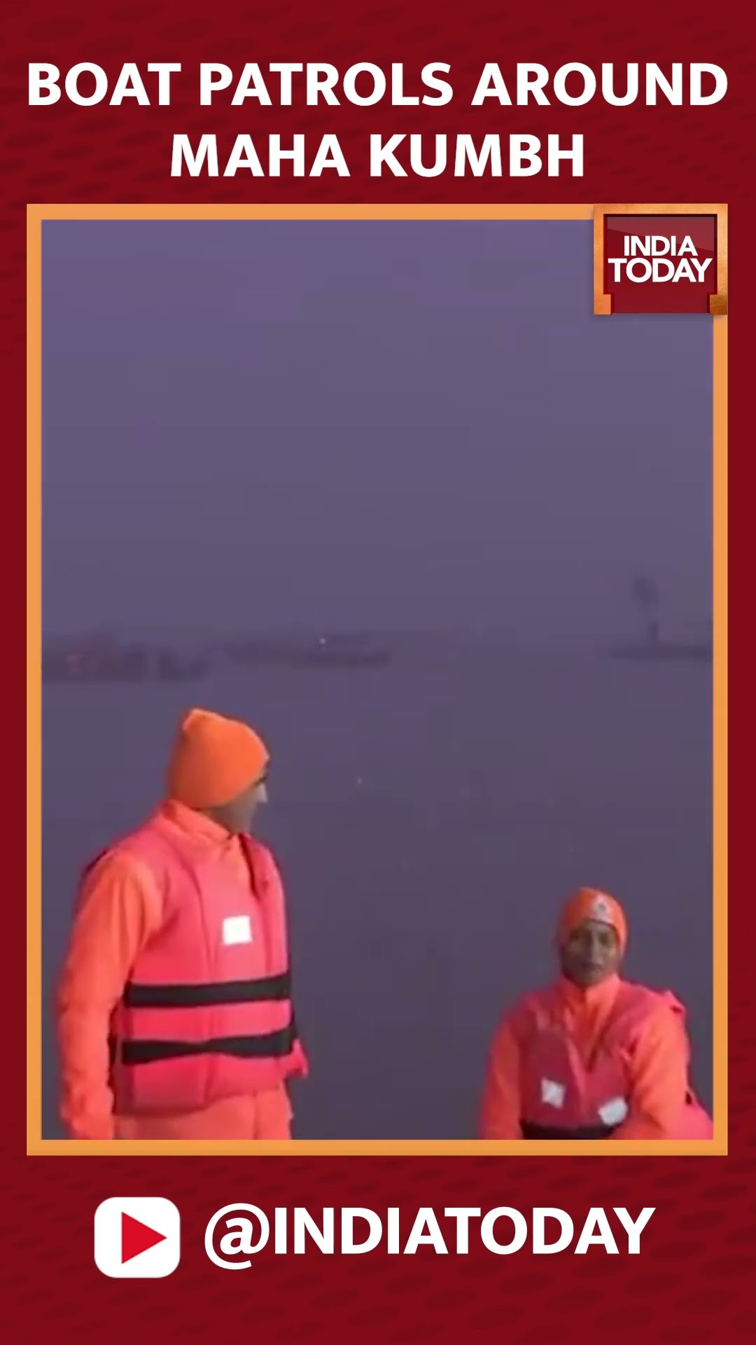 Maha Kumbh 2025: Boat Patrols Assigned Around The Areas For Security #shorts #mahakumbh2025