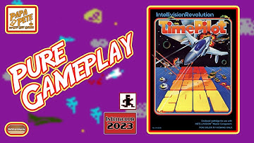 Time Pilot from Intellivision Revolution - Intelliclub 2023 - Papa Pete