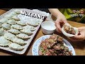 리얼먹방:) 직접만든 "만두"로 떡만두국 만들기 (ft.김장김치)ㅣHomemade dumpling (Mandu)ㅣREAL SOUNDㅣASMR MUKBANGㅣEATING SHOWㅣ