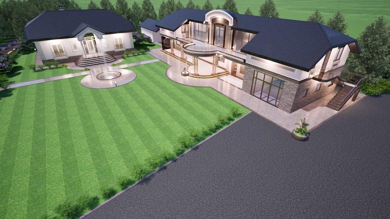 Idejno Resenje Nadgradnje Potkrovlja i Fasade Postojeceg Objekta u Mionici - 3D Render