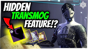 HIDDEN Transmog Feature in Destiny 2!