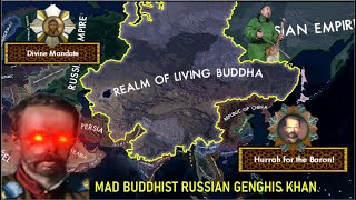 HoI4 Red Flood: Mad Baron creates Russian Buddhist Mongol Empire screenshot 5