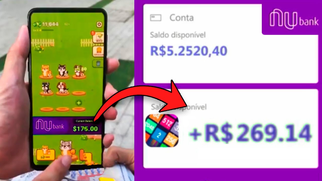 FIQUEI RICO?!? JOGO GRÁTIS QUE DÁ DINHEIRO DE VERDADE!!! 