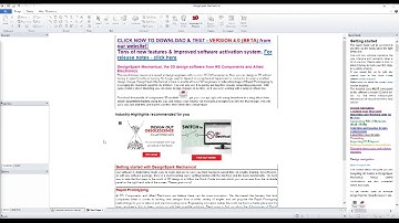 Designspark Mechanical Episode 2: How to Sketch 2D and Pull-Up or Pull-Down 3D Model