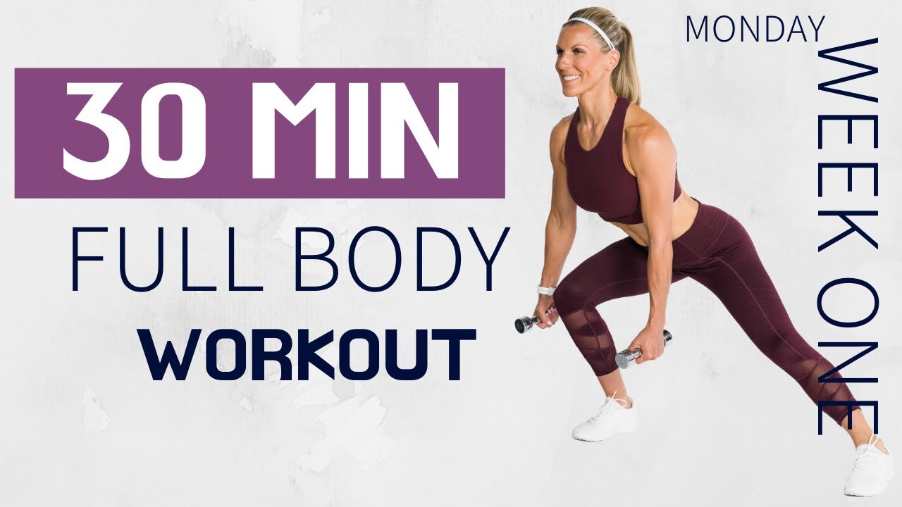 BRIDE BOOTCAMP | 30 MIN FULL BODY WORKOUT | WEEK ONE // MONDAY