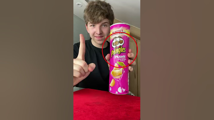 Crazy PRINGLES TRICK! #shorts