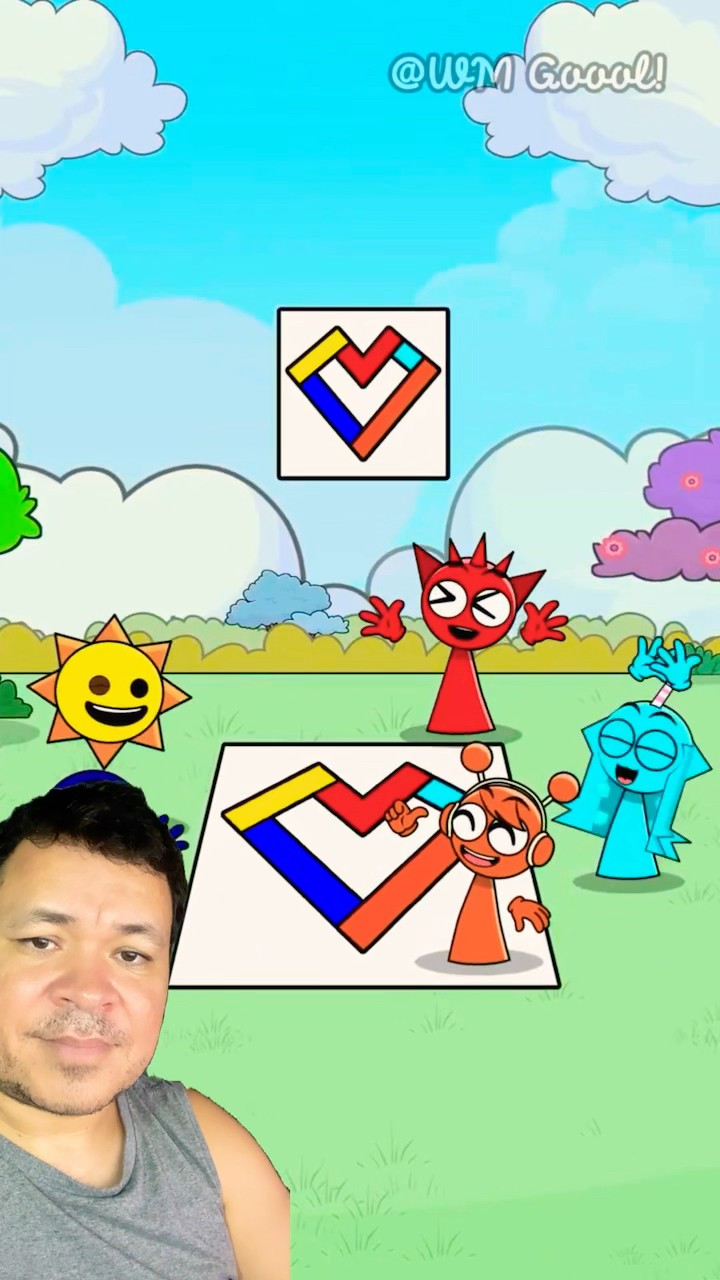 Desafio das cores com os SPRUNKI #mayumigames #sprunki #shortsvideo #youtubeshorts