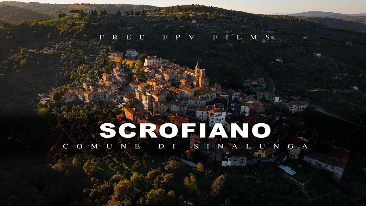SCROFIANO, SINALUNGA - FREE FPV FILMS